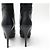 STUART WEITZMAN SCHUHE ABSATZSTIEFEL 39 SCHWARZE LEDERSTIEFEL - Ansicht 3