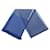 Hermès VINTAGE HERMES SCARF SCARF IN NAVY BLUE SILK MOTIFS SILK SCARF  ref.486510
