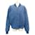 Hermès VINTAGE HERMES CHESS BOMBER JACKET 2 PIERRE PERON 54 L BLUE JACKET Polyester  ref.486550