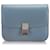 Classic Box Céline Bolso de hombro Celine mediano clásico de piel en caja azul Azul claro Cuero Becerro  ref.486702