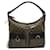 [Used] GUCCI GG pattern one shoulder bag shoulder bag bag leather PVC coating ladies brown system  ref.486794