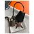 Sac à dépêches Hermès Hermes Haut a Courroies 40 Nero - vista 4