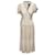 Diane Von Furstenberg Breeze Vestido Wrap em viscose branca Branco Fibra de celulose  ref.487222
