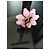 Broche Moschino de vidrio rosa - vista 10