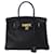 Hermès HERMES BIRKIN 30 Black Leather  ref.487917