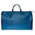 Impresionante bolso "Speedy" de Louis Vuitton 40 en cuero azul epi  ref.487930