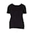 Hermès Camiseta Negro Algodón  ref.488169