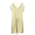 Vanessa Bruno robe Beige Linen  ref.488212