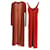 Jean Paul Gaultier Dresses Orange Synthetic  ref.488276