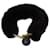 Céline Mink Fur Bracelet in Black Fur  ref.488336
