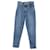 Levi's High Waisted Mom Jeans in Blue Cotton Denim   ref.488342