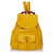 Gucci Yellow Bamboo Suede Backpack Leather  ref.488478