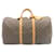 Louis Vuitton Keepall 50 Marrom Lona  ref.488612