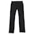 Jean skinny Saint Laurent en denim japonais noir Coton  ref.488675