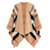 Burberry PONCHO CAPE CAMEL 100% LAINE MERINOS REVERSIBLE NEW WITH TAG Beige  ref.488856