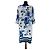 Joseph Ribkoff Blumenkleid aus Polyester Mehrfarben