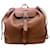 Gucci backpack Brown Leather  ref.489221