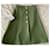 Courreges COURRÈGE flared skirt, 100% laine Green Wool  ref.489482