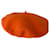 boina hermès Naranja Lana  ref.489525