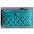 Chanel Timeless Classique card wallet Turquoise - view 3