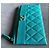 Chanel Timeless Classique card wallet Turquoise - view 9