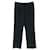 Céline capri pants in black wool  ref.489599