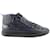 Balenciaga de los hombres 44 Zapatillas Arena de Cuero Azul Marino 7licenciado en Letras113  ref.489875