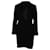 Vestido de esmoquin Cady en viscosa negra de Iris & Ink x Julia Roitfeld Negro Fibra de celulosa  ref.489984