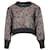 Dolce & Gabbana Bordeaux Brokat-Sweatshirt aus Burgund Polyester  ref.490034