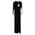 Mono largo de encaje de esmoquin en algodón negro Kyara de Diane Von Furstenberg  ref.490041