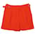 Nina Ricci Shorts em lã laranja  ref.490051