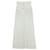 CHANEL STRAIGHT HIGH WAIST TROUSERS - WHITE  Cotton  ref.490075