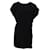Day Balenciaga Tunikakleid aus schwarzer Seide  ref.490097