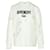 Givenchy Distressed-Sweatshirt aus weißer Baumwolle  ref.490136
