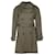 Paul & Joe Gabardine Trench Coat in Grey Cotton  ref.490166