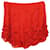 Jenny Packham Shorts com enfeites de renda vermelha Vermelho Raio Fibra de celulose  ref.490169