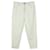 J Brand Pleated Peg Jeans in White Cotton Cream  ref.490181