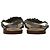 Vera Wang Sandali Piatti a T Bar con Strass Lavanda in Pelle Argento Metallico - vista 5