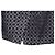 Mini abito a tubino con occhielli Maje in cotone nero - vista 7