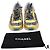 Tênis Chanel Tweed Lace Up em couro multicolorido Impressão em python - vista 11