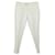 Pantaloni Dolce & Gabbana in Jacquard Floreale in Cotone Avorio Bianco Crudo  ref.490219