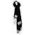 Moncler Logo Scarf in Black Wool  ref.490249