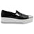 Miu Miu Metal-Cap-Toe Sneakers in Black Patent Leather  ref.490283