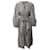 Zimmermann Robe Longue Tunique Rayée en Coton Multicolore  ref.490303