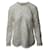 Blusa de crochê com painéis Zimmermann em linho creme Branco  ref.490357