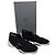 Giuseppe Zanotti Light Jump Sneaker aus schwarzem Neopren - Ansicht 3