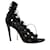 Aquazzura Amazon 105 High Heel Sandals In Black Leather  ref.490436