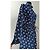 Autre Marque Vestido de flores azul de algodón Birgitte Herskind - vista 3