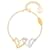 Louis Vuitton LV Bracelet Fall in Love Golden Metal  ref.491142