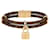 Louis Vuitton Bracelet LV neuf Marron  ref.491248